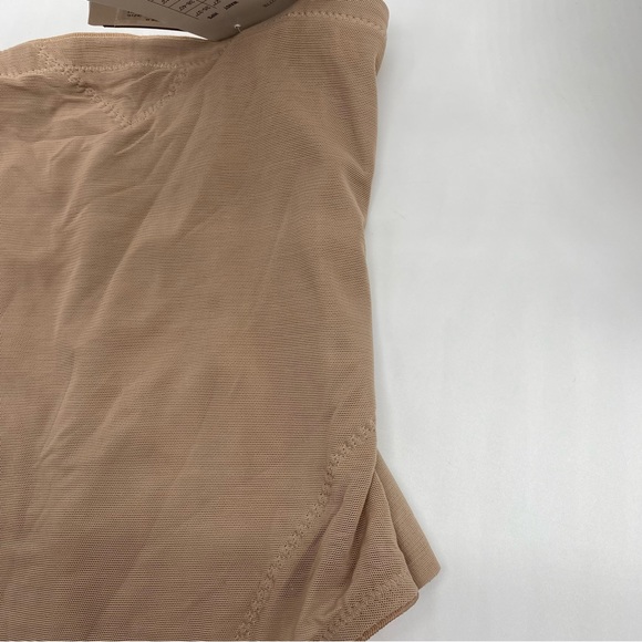 Women's Extra Firm Tummy-Control High-Waist Sheer Thong 2778 in stucco size S - Picture 8 of 8